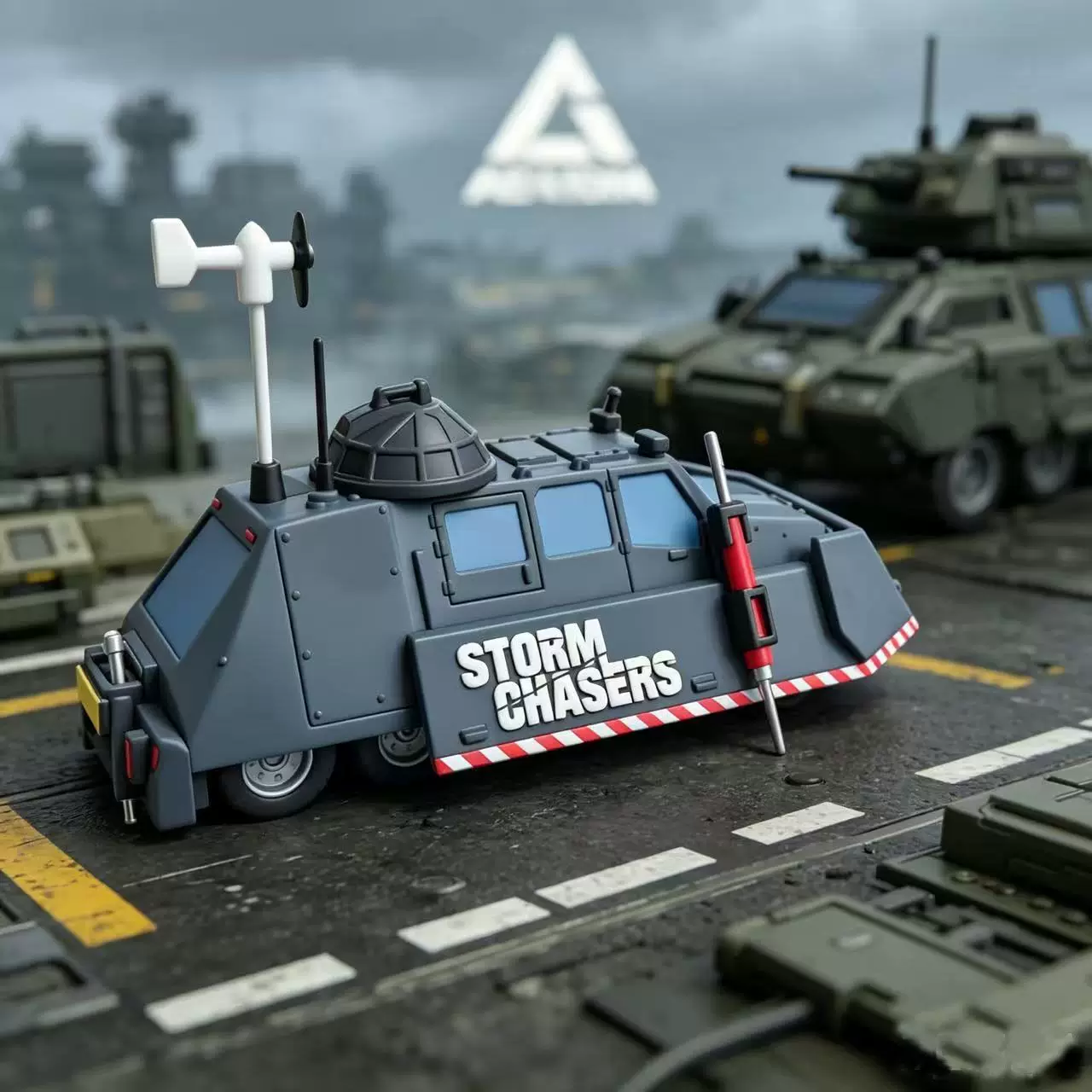 3D Printing Diecast Cars - Модель автомобиля Storm Chaser TIV2 Tornado