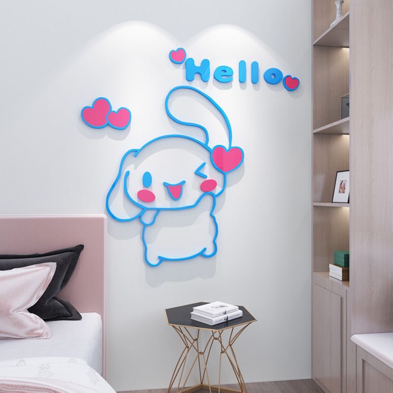 3D Printing Objects - Декоративные 3D-наклейки Sanrio Cinnamoroll из акрила