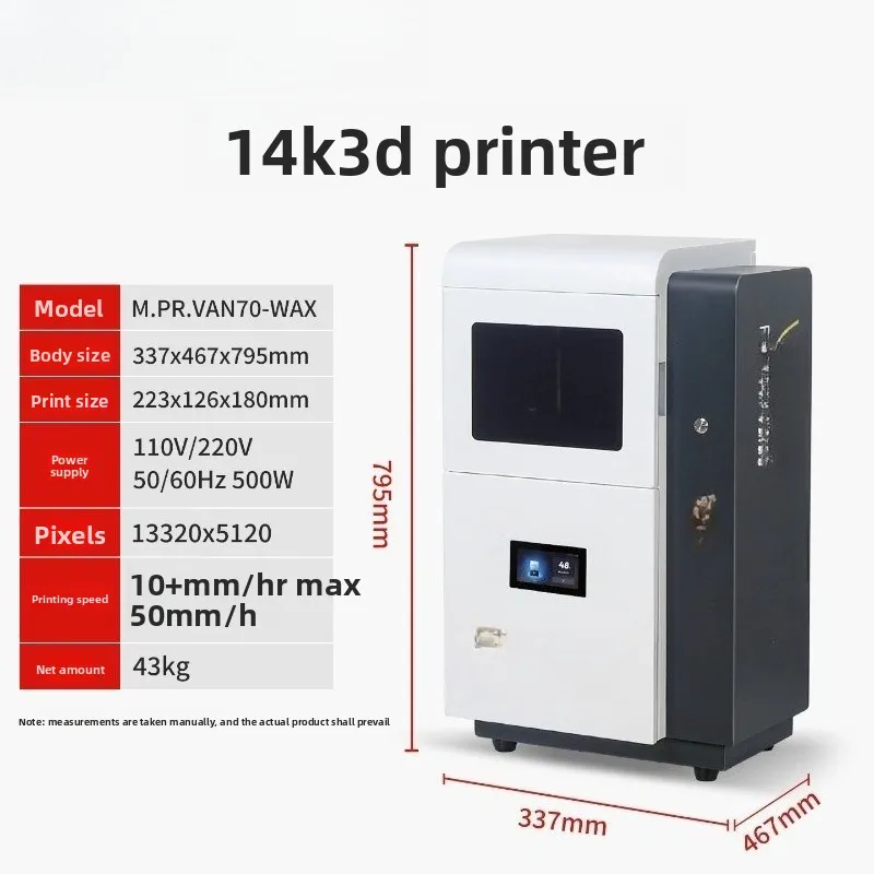 3D Printing Wax Machine - 3D-принтер для белого воска, принтер для