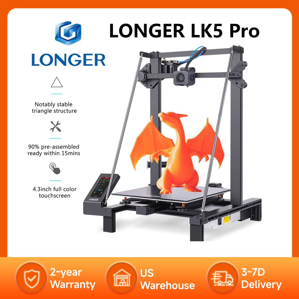 3D Printing Design Software - 3D-принтер LONGER LK5 Pro, 90% предварительно