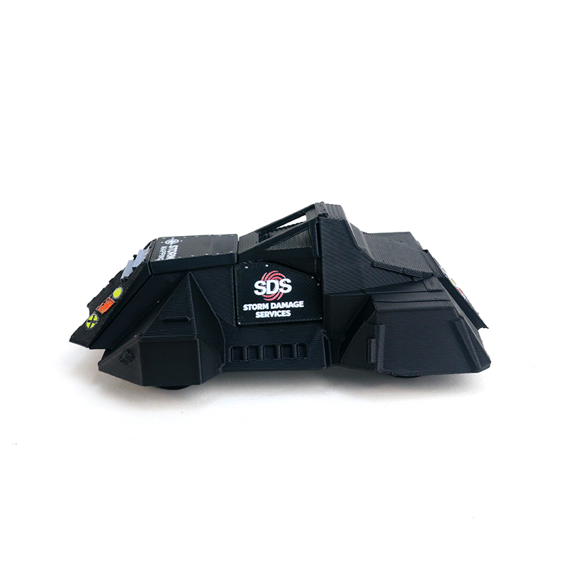 3D Printing Diecast Cars - Модель внедорожника-штормохода, напечатанная на 3D-принтере, сверхпрочная,