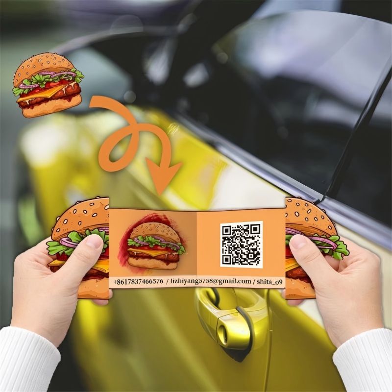 3D Printing Qr Code - Шаблон 3D-визитки с эффектом объема, редактируемая