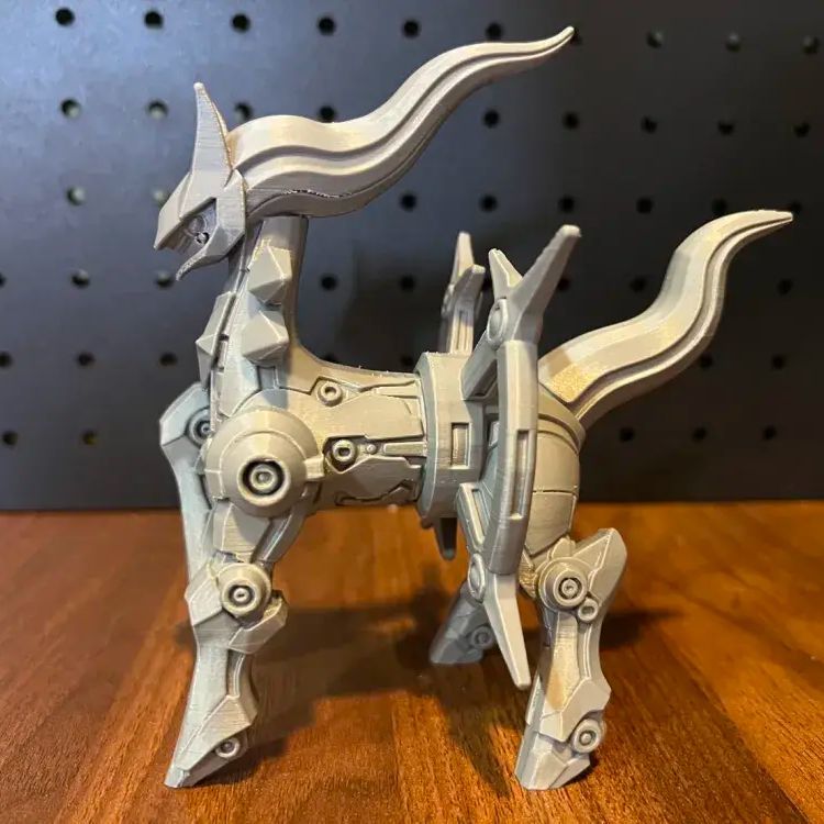 3D Printing Objects - Механическая модель Арцеуса из Покемонов, напечатанная