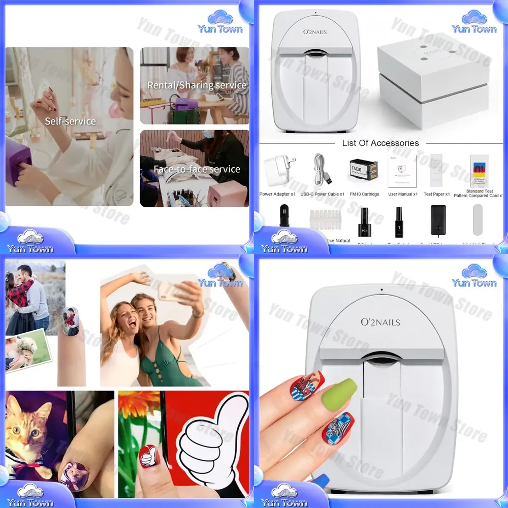 3D Printing Design Software - Портативный принтер для ногтей с Wi-Fi,