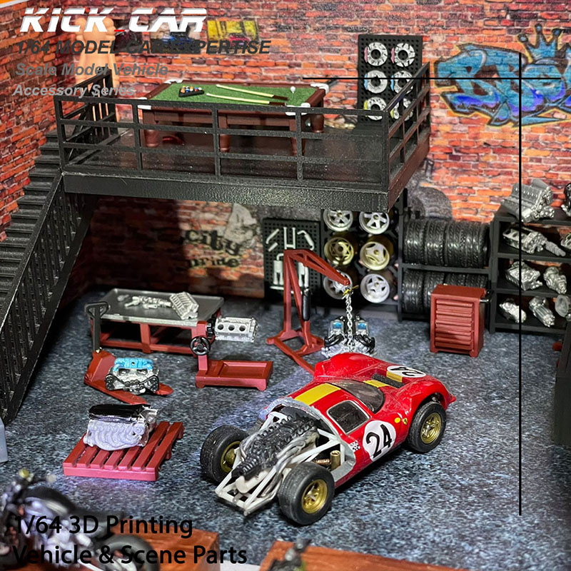 3D Printing Diecast Cars - Модель автомобиля Dayu 1/64, инструменты для