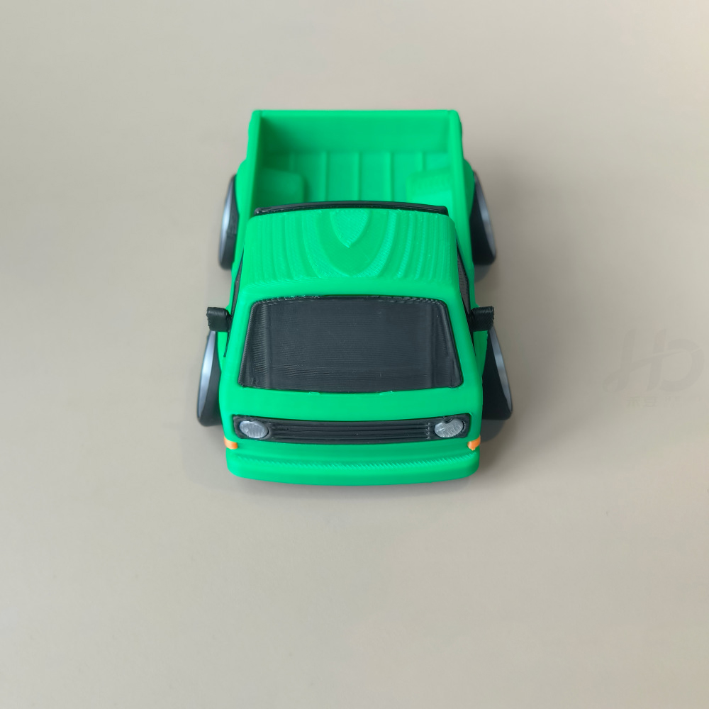 Ретро-пикап T3, 3D-модель для  – обзор и цена 3D Printing Diecast Cars