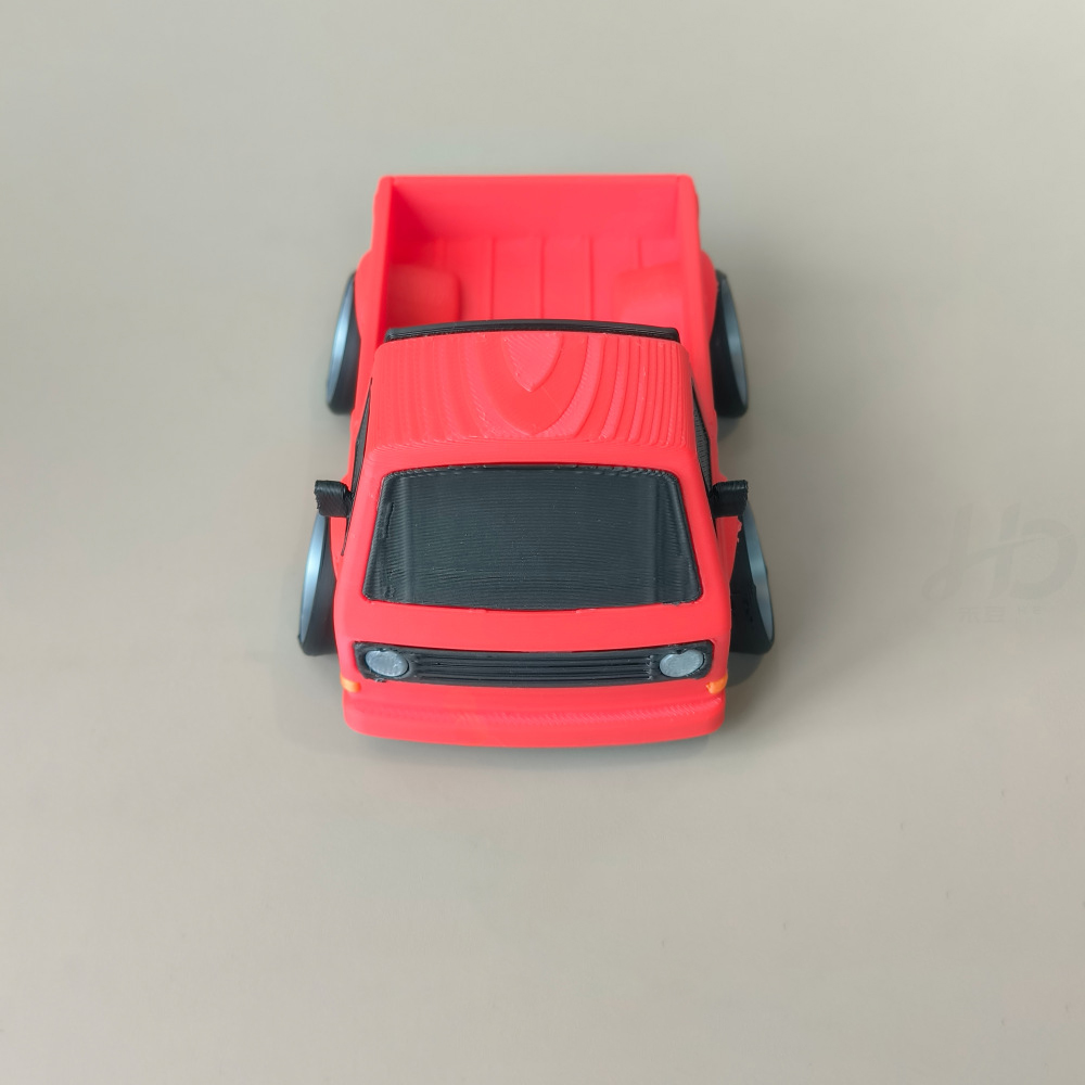 Ретро-пикап T3, 3D-модель для  – обзор и цена 3D Printing Diecast Cars