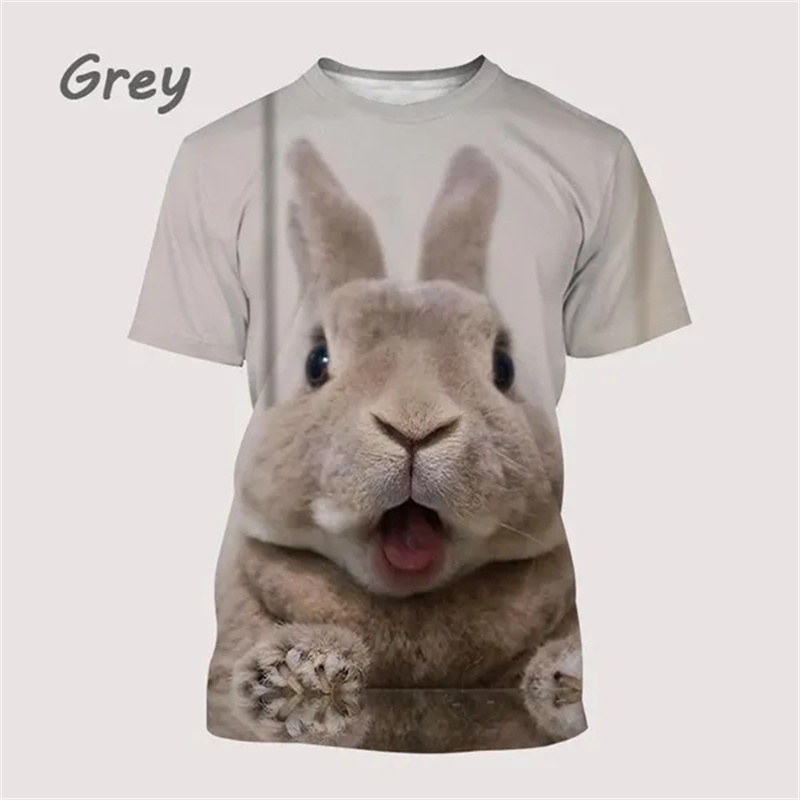 Новинка, футболки для мужчин и – обзор и цена 3D Printing Rabbit