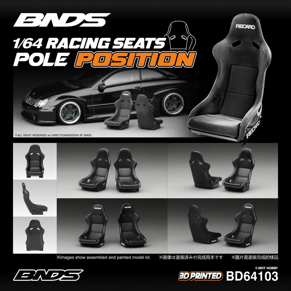 BNDS 1/64 Неокрашенные гоночны – обзор и цена 3D Printing Diecast Cars