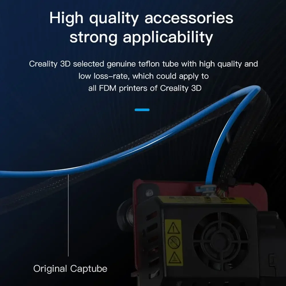 Трубка PTFE CREALITY для Capri – обзор и цена 3D Printing Fff