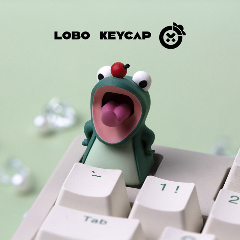 Кейкап Lobo в виде милого ящер – обзор и цена 3D Printing Keyboard Keys
