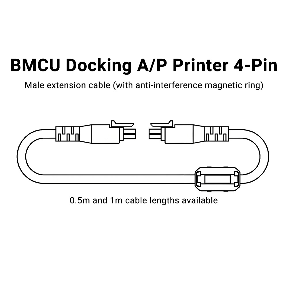 Кабель-удлинитель BMCU 4-конта – обзор и цена 3D Printing Bambu