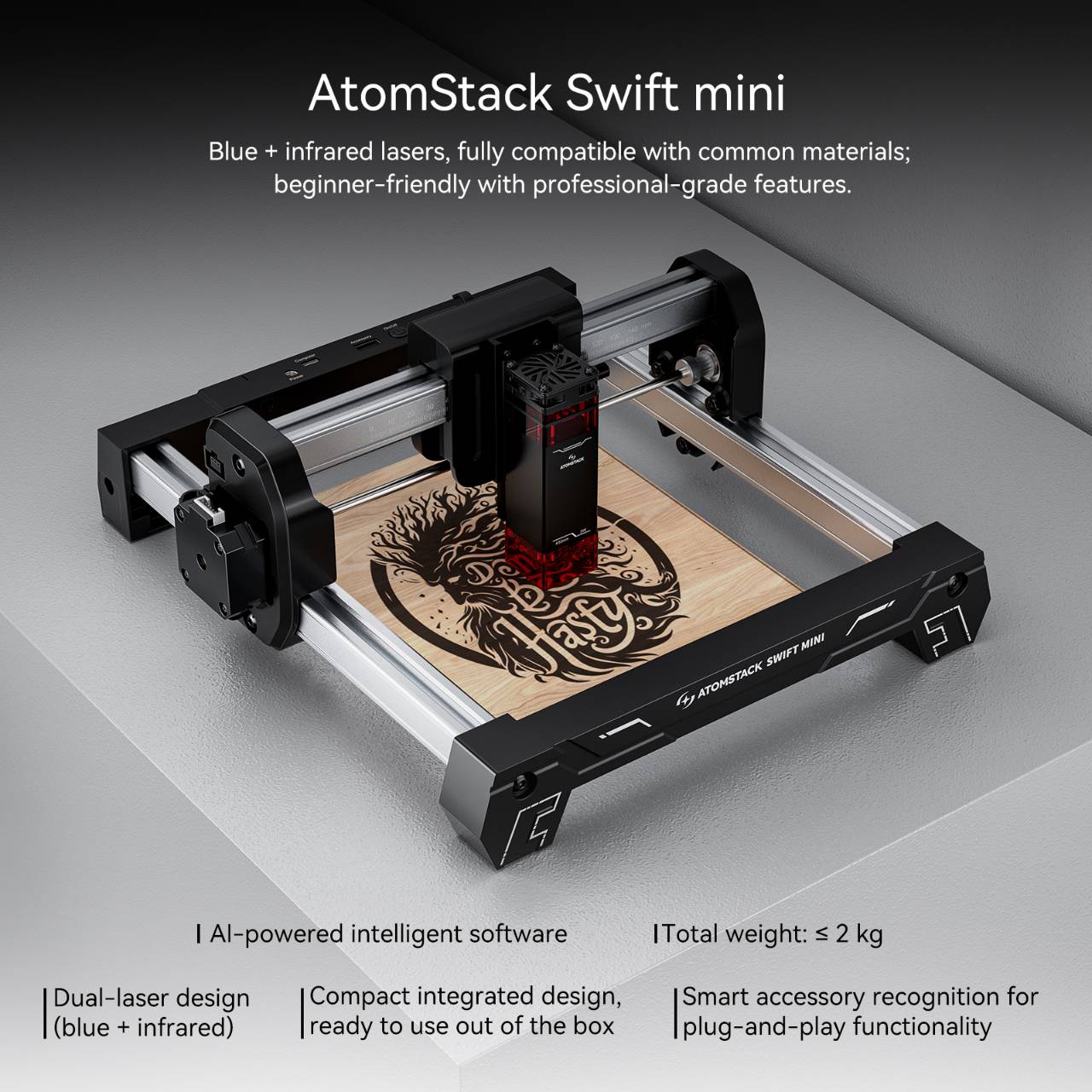 Лазерный гравер ATOMSTACK Swif – обзор и цена 3D Printing Online Service