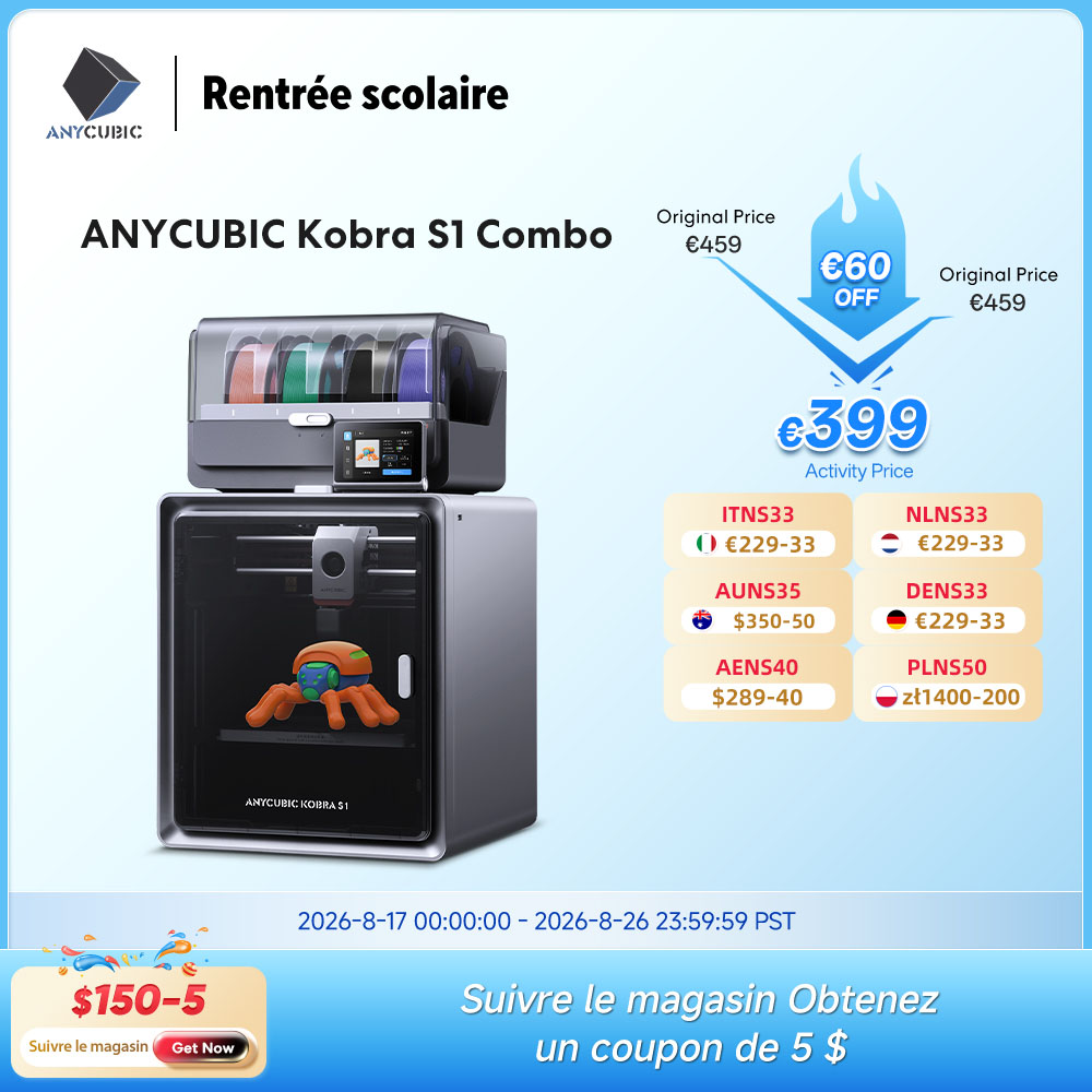 Anycubic Kobra S1 Combo Многоц – обзор и цена 3D Printing Online Service