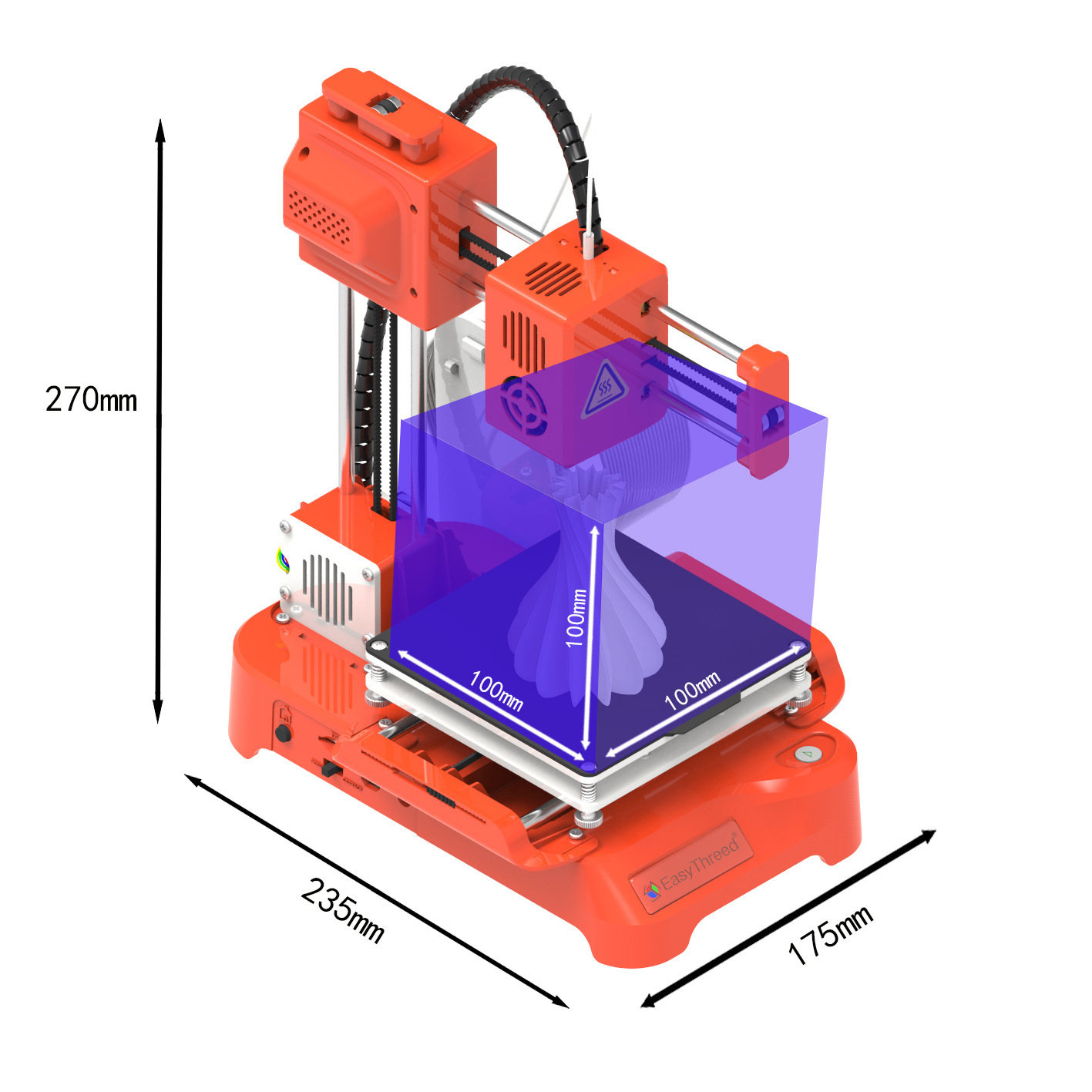 Портативный мини-3D-принтер Ea – обзор и цена 3D Printing Nerd