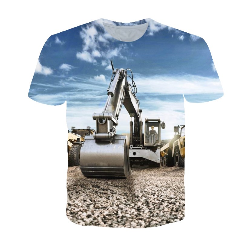 Футболка мужская оверсайз с кр – обзор и цена 3D Printing Excavator